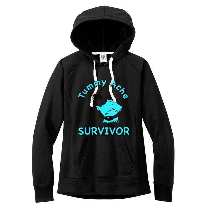 Tummy Ache Survivor Women's Fleece Hoodie