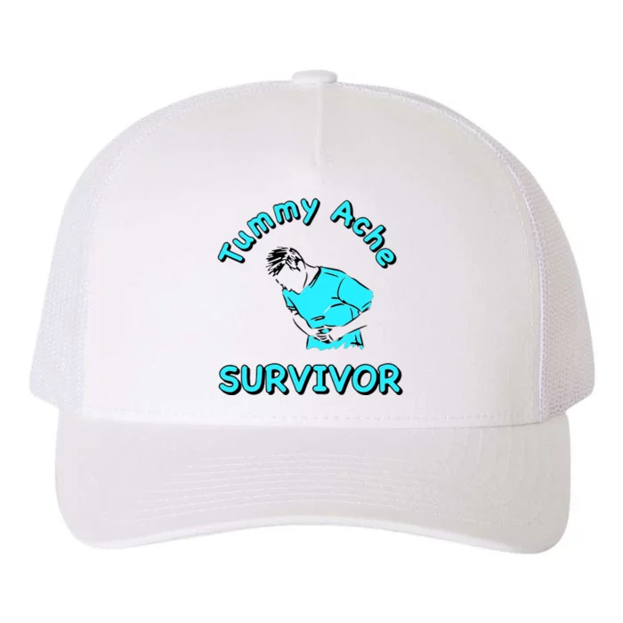 Tummy Ache Survivor Yupoong Adult 5-Panel Trucker Hat