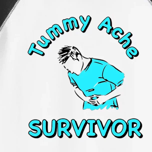 Tummy Ache Survivor Toddler Fine Jersey T-Shirt