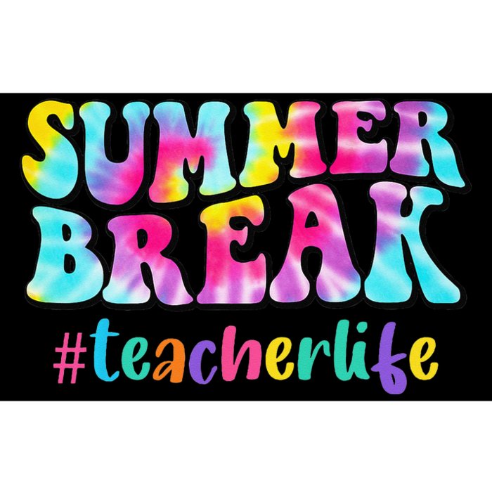 Teacher Appreciation Summer Break School Teacher Life Bumper Sticker