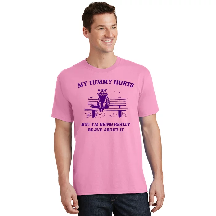 Tummy Ache Survivor Retro 90s T-Shirt