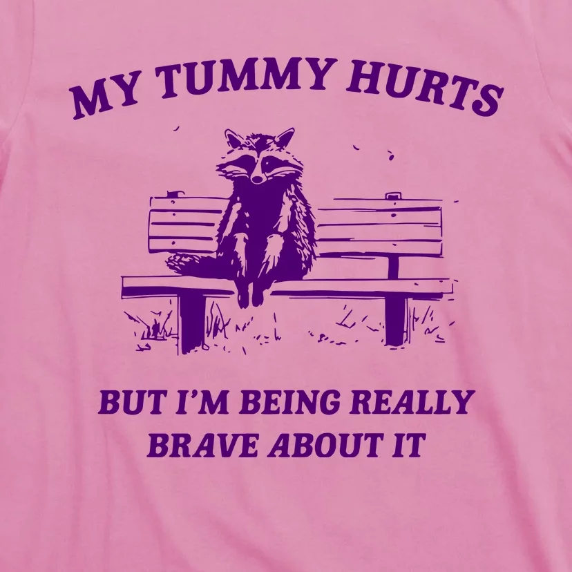 Tummy Ache Survivor Retro 90s T-Shirt