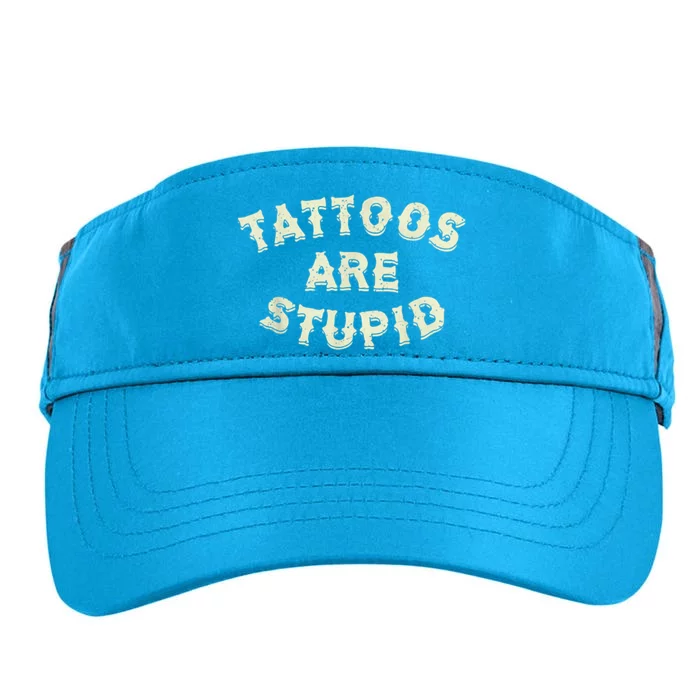 Tattoos Are Stupid Adult Drive Performance Visor