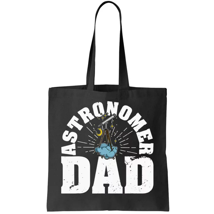 Telescope astronomers stargazing space planets science Tote Bag