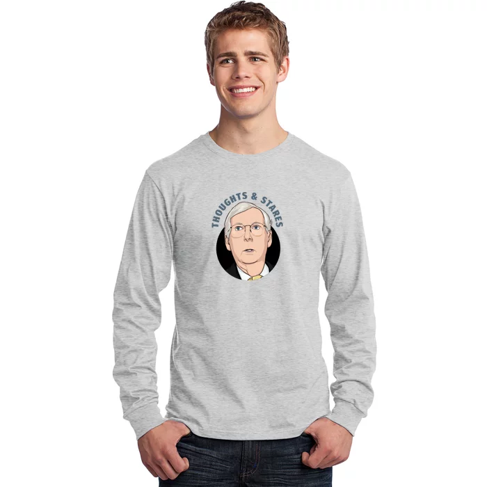 Thoughts And Stares Mitch Mcconnell Long Sleeve Shirt