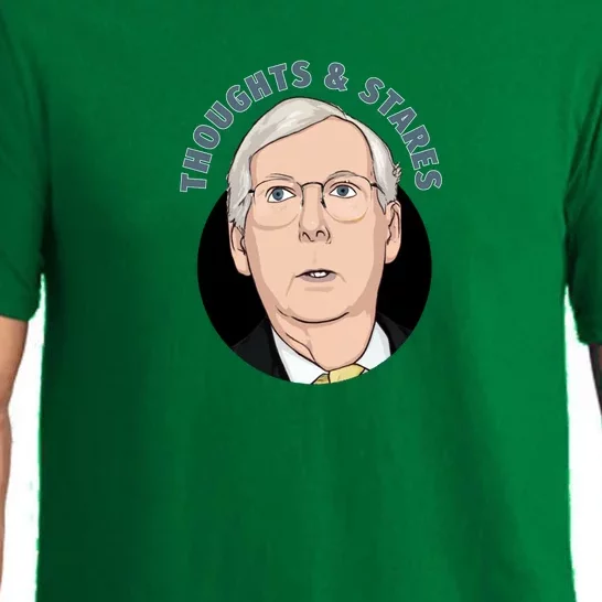 Thoughts And Stares Mitch Mcconnell Pajama Set