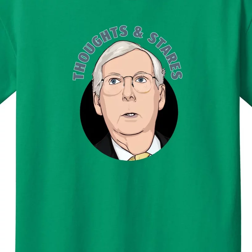 Thoughts And Stares Mitch Mcconnell Kids T-Shirt