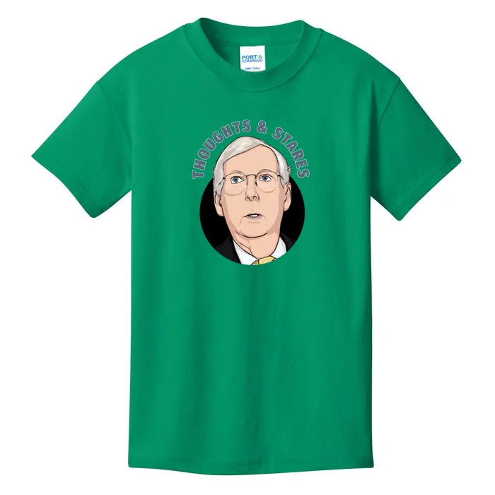 Thoughts And Stares Mitch Mcconnell Kids T-Shirt