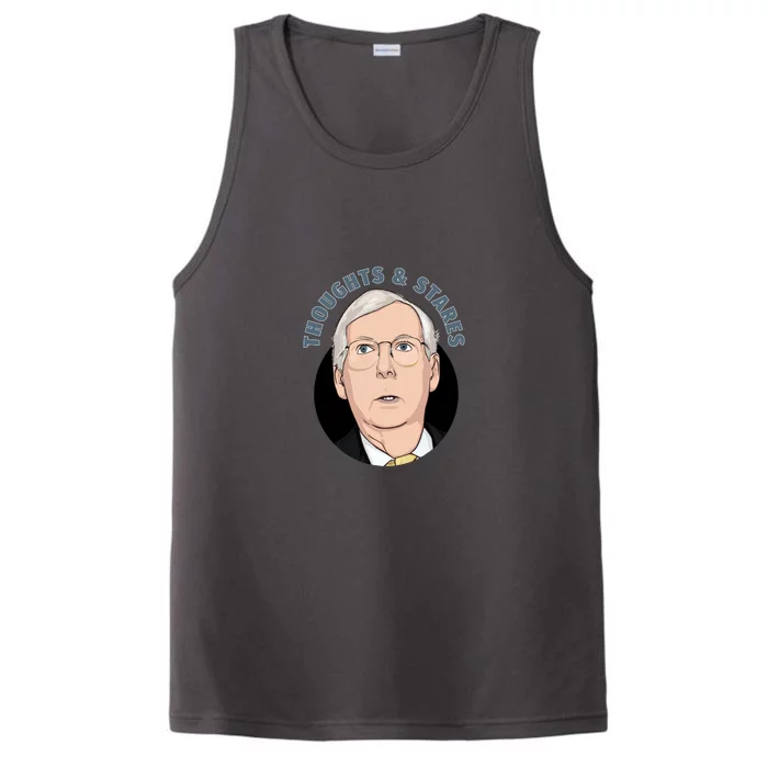 Thoughts And Stares Mitch Mcconnell Performance Tank