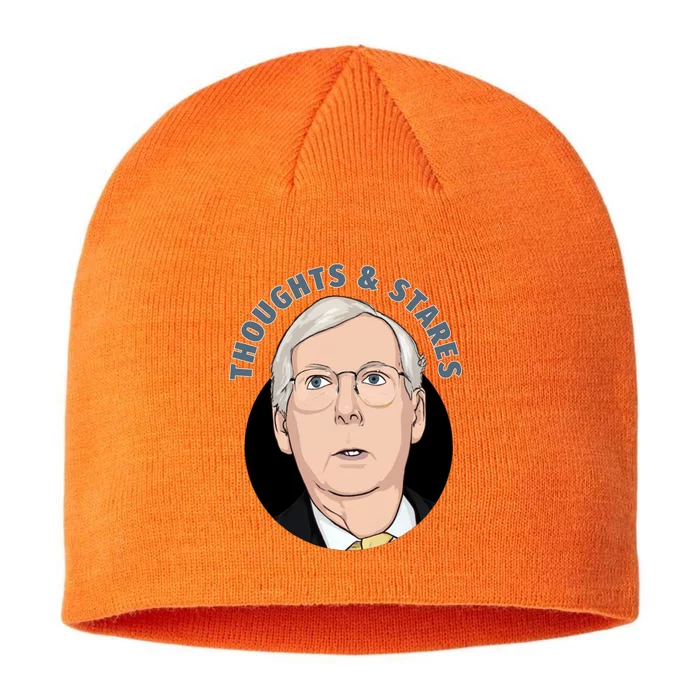 Thoughts And Stares Mitch Mcconnell 8 1/2in Sustainable Knit Beanie