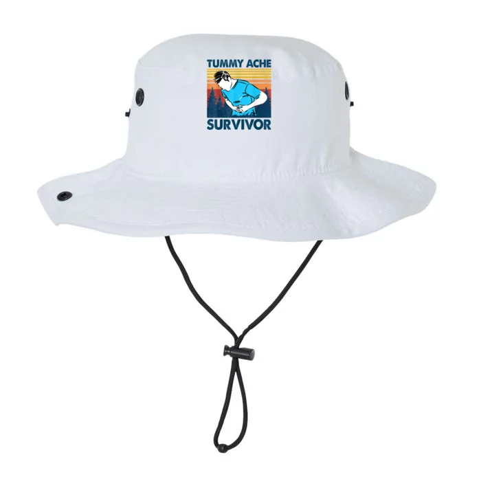 Tummy Ache Survivor Design Is Funny Tummy Ache Quote Legacy Cool Fit Booney Bucket Hat