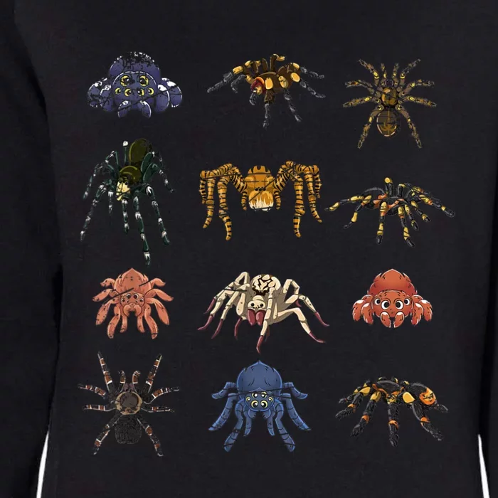 Tarantula Arthropod Spooky Halloween Arachnid Spider Womens California Wash Sweatshirt