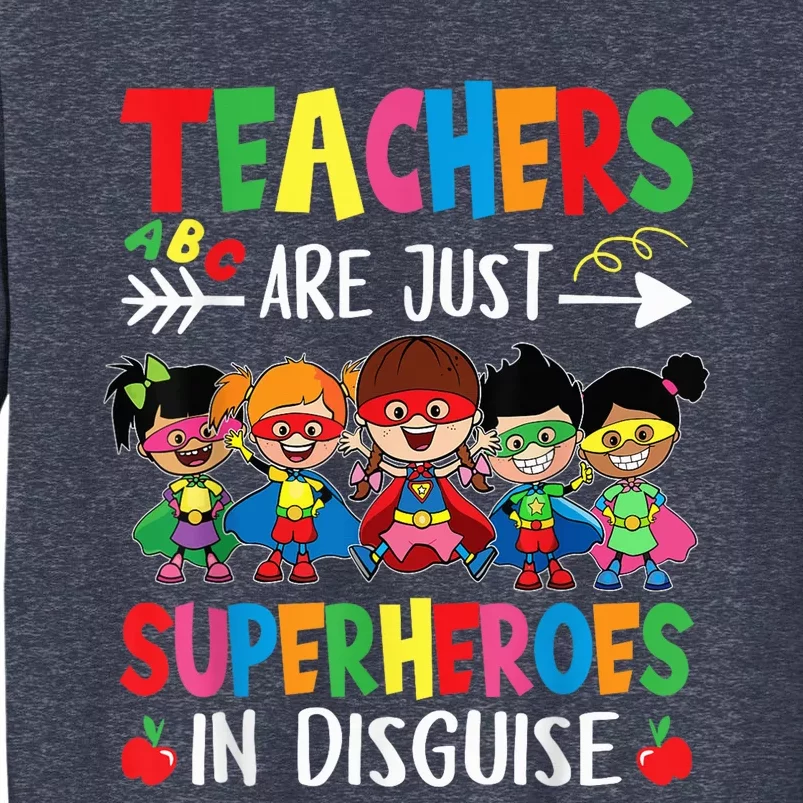 Teachers Are Superheroes Back To School Wo Boy Girls Sweatshirt