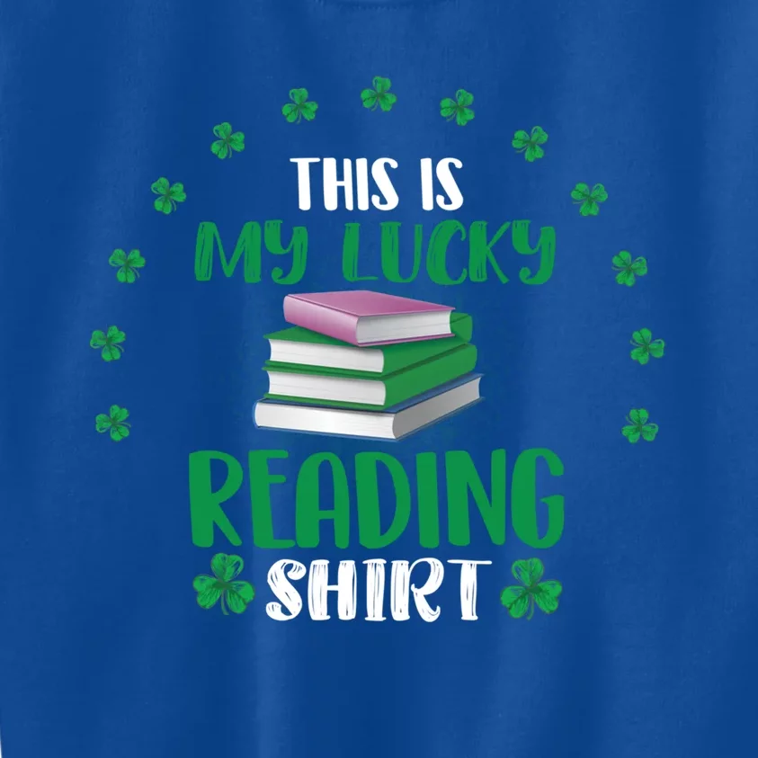 Teachers And Students Funny St Patrick Day Reading Gift Kids Sweatshirt