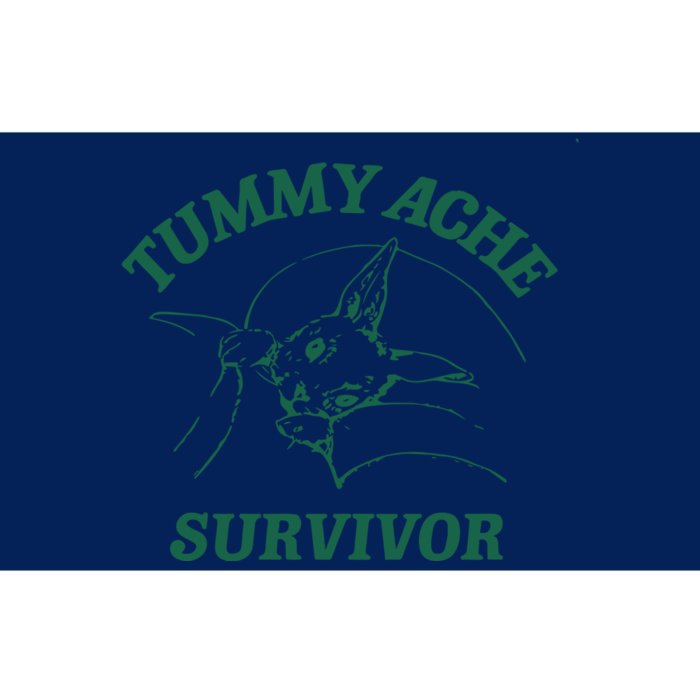 Tummy Ache Survivor Tummy Ache Bumper Sticker