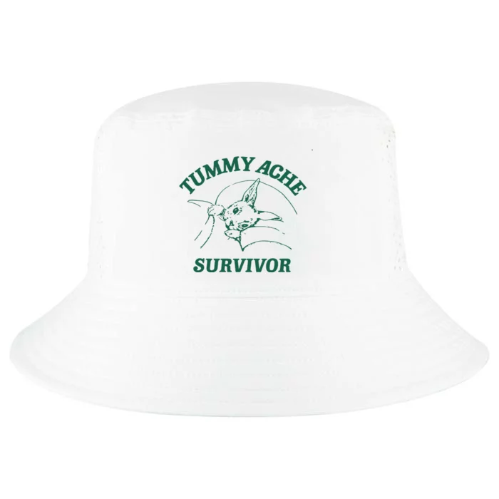 Tummy Ache Survivor Tummy Ache Cool Comfort Performance Bucket Hat