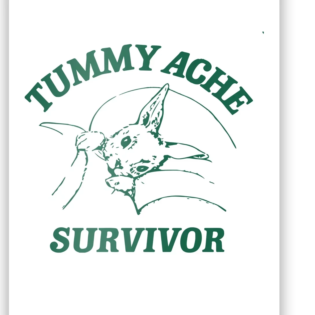 Tummy Ache Survivor Tummy Ache Poster