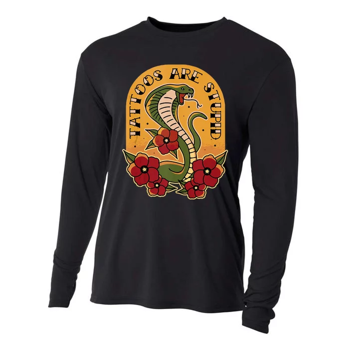 Tattoos Are Stupid Cooling Performance Long Sleeve Crew