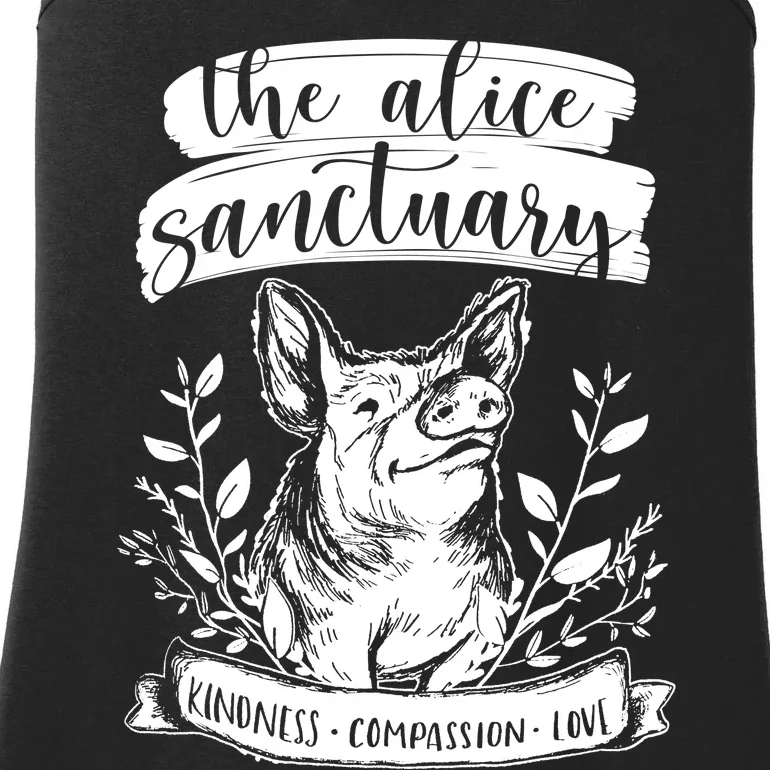 The Alice Sanctuary Kindness Compassion Love Ladies Essential Tank