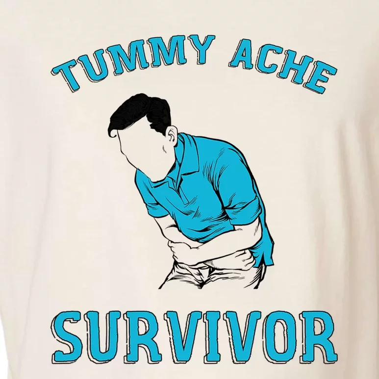 Tummy Ache Survivor Garment-Dyed Women's Muscle Tee