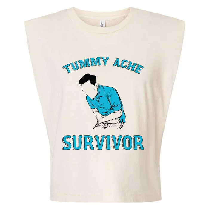 Tummy Ache Survivor Garment-Dyed Women's Muscle Tee