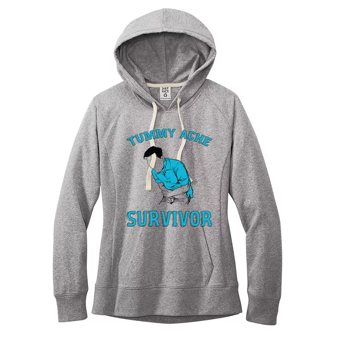 Tummy Ache Survivor Women's Fleece Hoodie