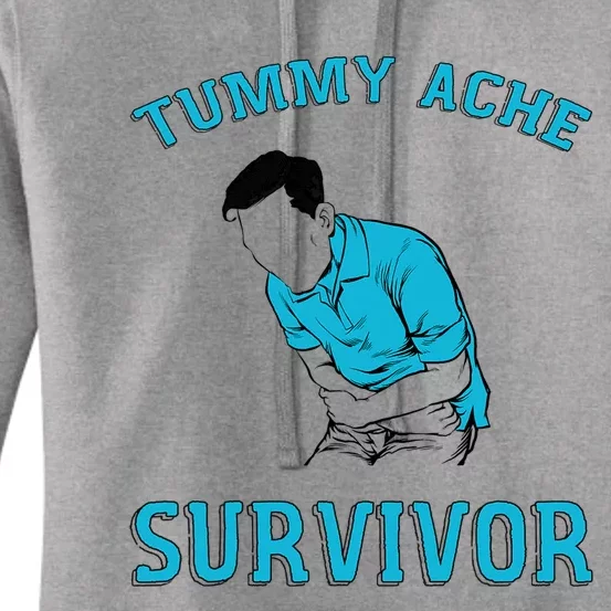 Tummy Ache Survivor Women's Pullover Hoodie