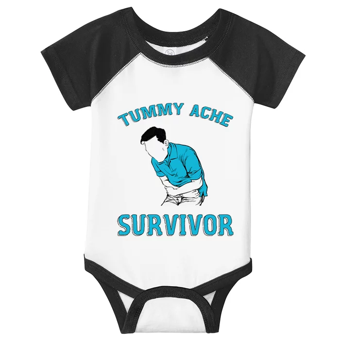 Tummy Ache Survivor Infant Baby Jersey Bodysuit