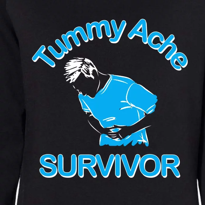 Tummy Ache Survivor Womens California Wash Sweatshirt