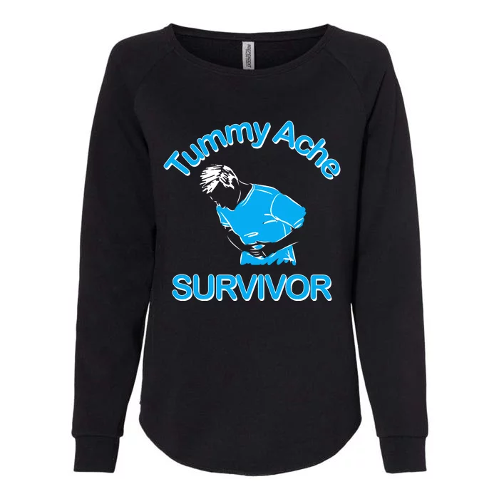 Tummy Ache Survivor Womens California Wash Sweatshirt