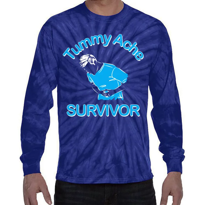 Tummy Ache Survivor Tie-Dye Long Sleeve Shirt