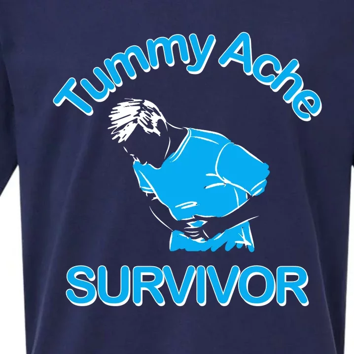 Tummy Ache Survivor Sueded Cloud Jersey T-Shirt