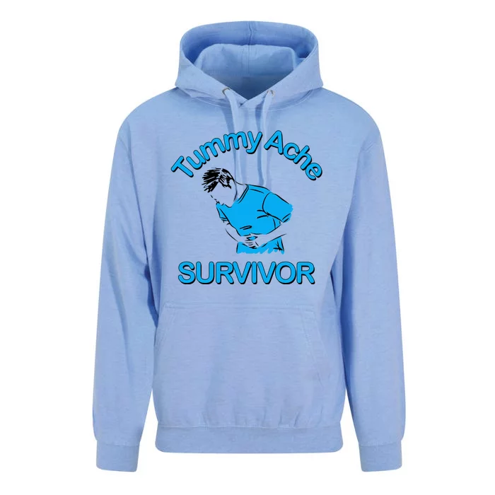 Tummy Ache Survivor Unisex Surf Hoodie