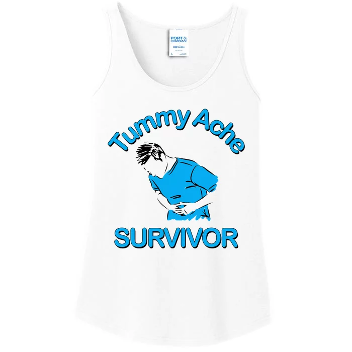 Tummy Ache Survivor Ladies Essential Tank