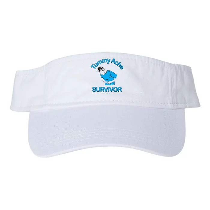 Tummy Ache Survivor Valucap Bio-Washed Visor