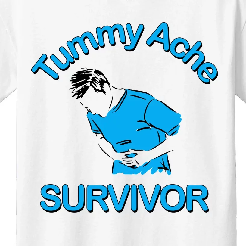 Tummy Ache Survivor Kids T-Shirt