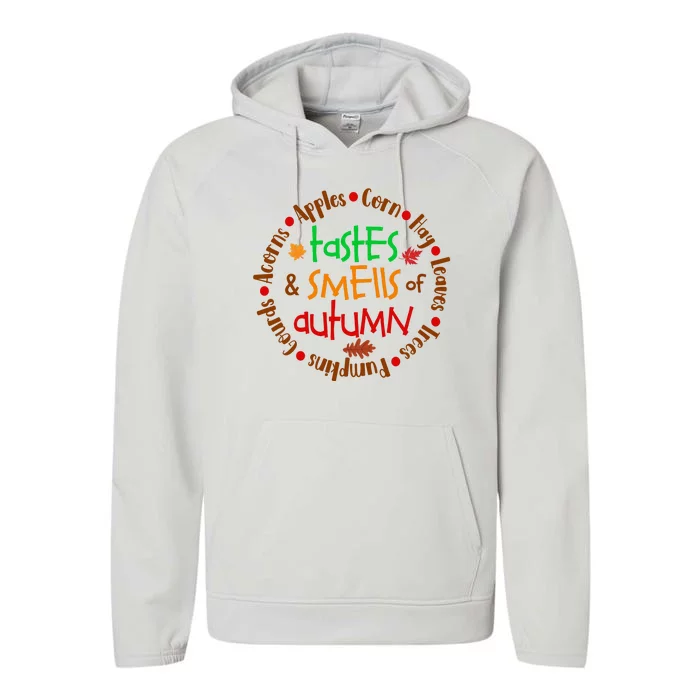 Tastes And Smells Of Autumn Performance Fleece Hoodie