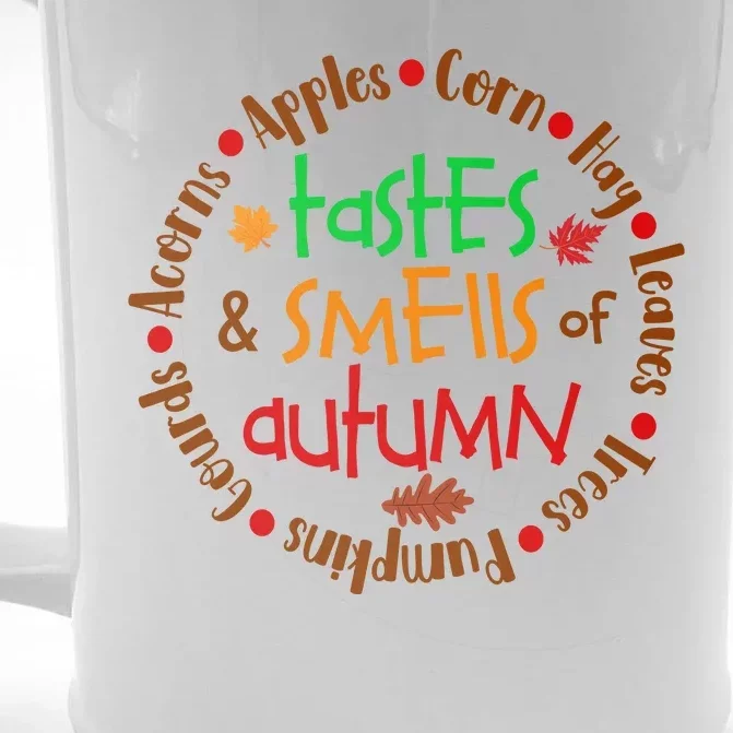 Tastes And Smells Of Autumn Front & Back Beer Stein