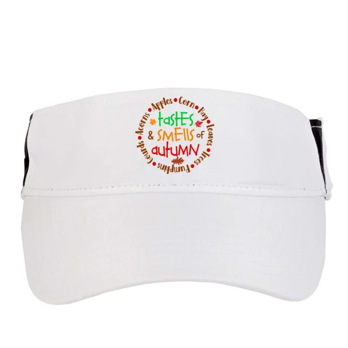 Tastes And Smells Of Autumn Adult Drive Performance Visor