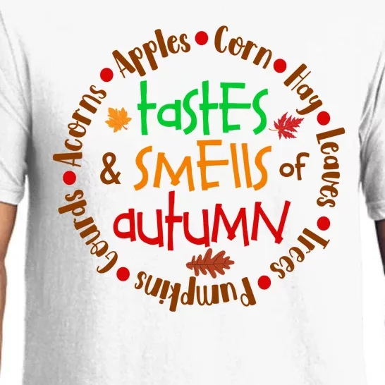 Tastes And Smells Of Autumn Pajama Set