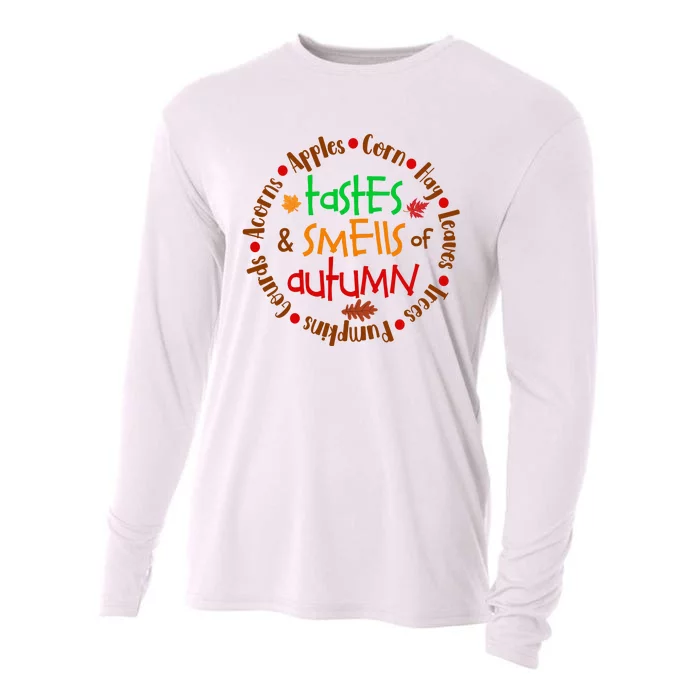 Tastes And Smells Of Autumn Cooling Performance Long Sleeve Crew