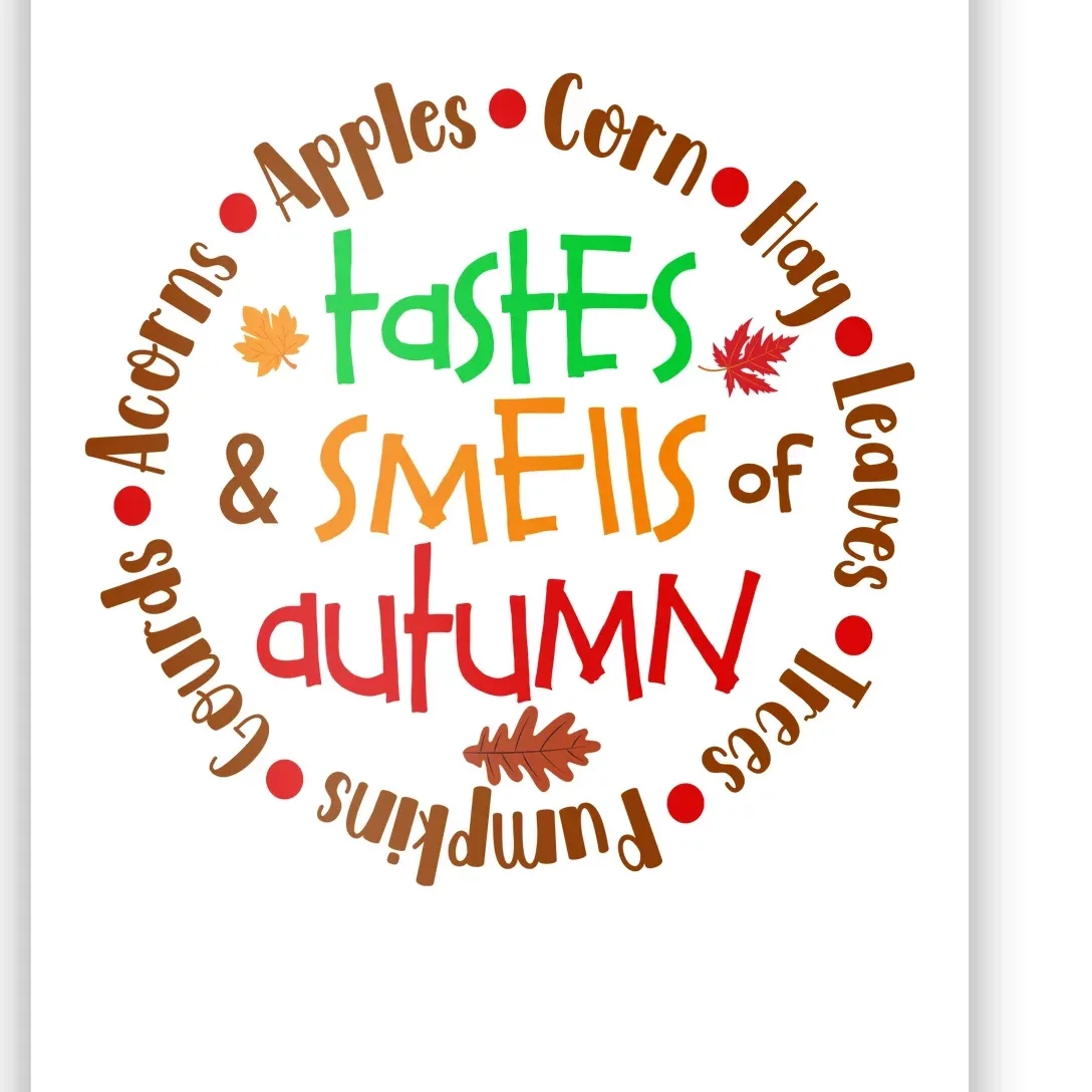 Tastes And Smells Of Autumn Poster