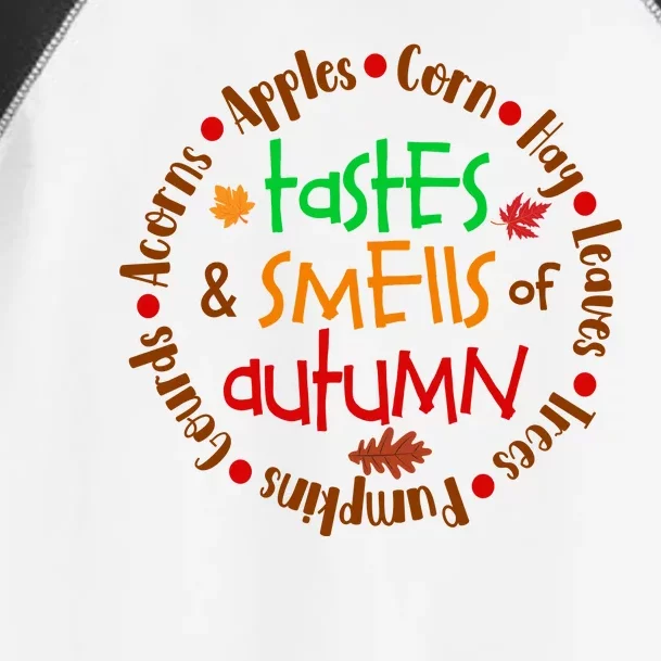 Tastes And Smells Of Autumn Toddler Fine Jersey T-Shirt