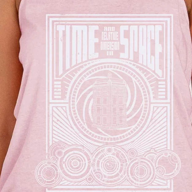 Time And Space Women's Knotted Racerback Tank