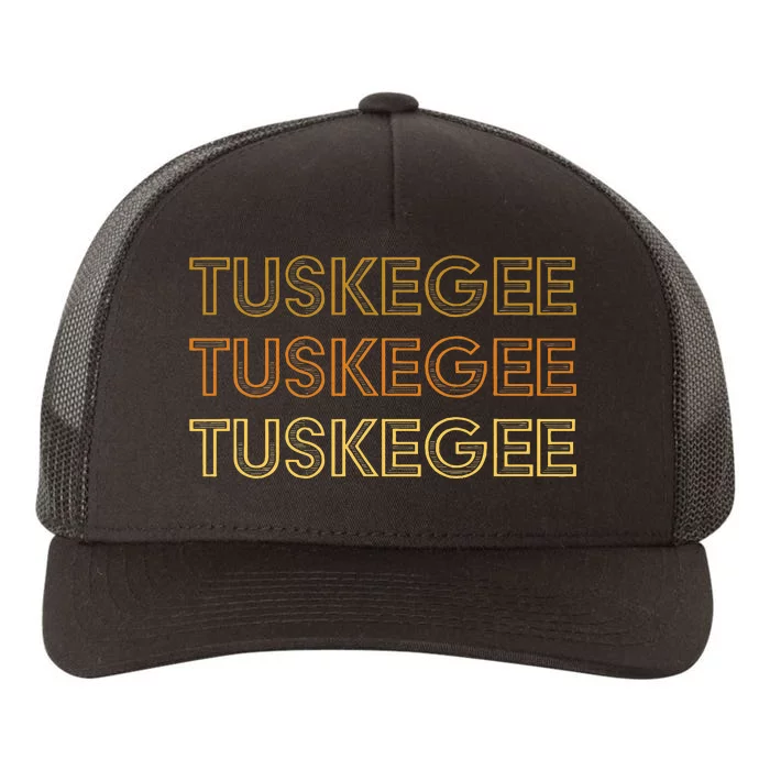 Tuskegee Al Souvenir Local Tuskegee Design Yupoong Adult 5-Panel Trucker Hat