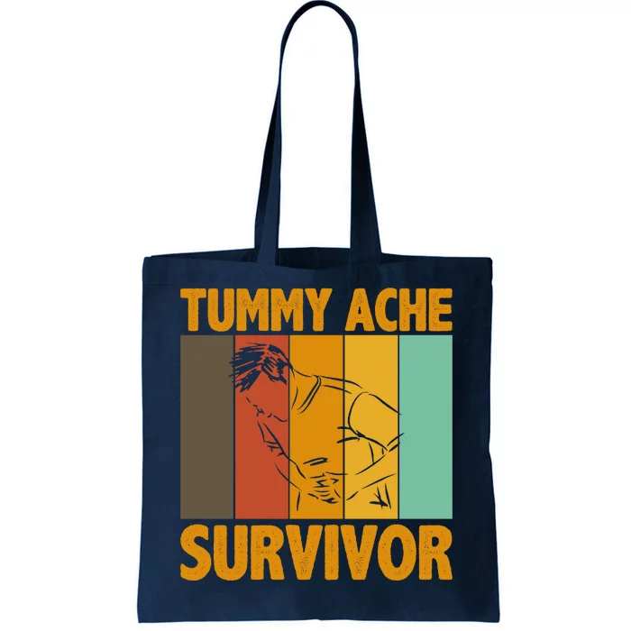 Tummy Ache Survivor Vintage Tote Bag