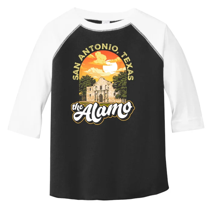 The Alamo San Antonio Texas Mission Vintage Retro Remember Toddler Fine Jersey T-Shirt