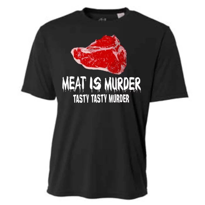 Tasty Meat Is Murder Cooling Performance Crew T-Shirt