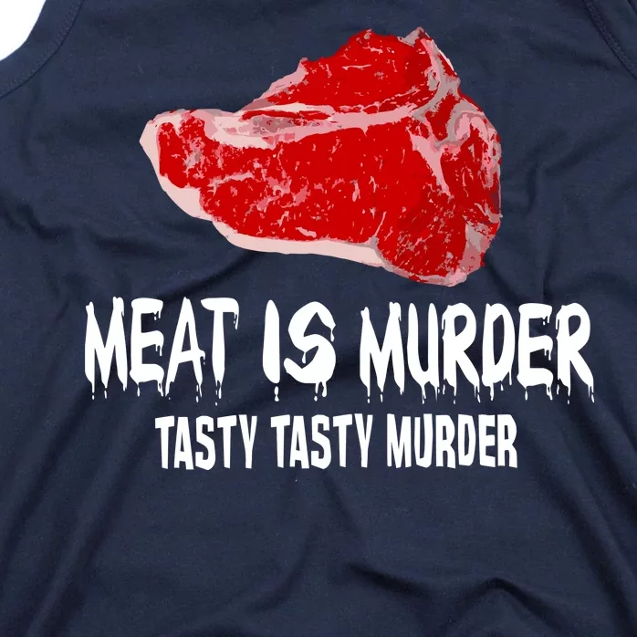 Tasty Meat Is Murder Tank Top