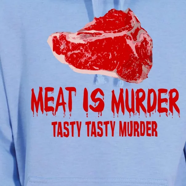 Tasty Meat Is Murder Unisex Surf Hoodie